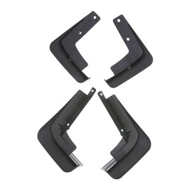 IINAWO Mudflaps Splash Guards for Lincoln for MKZ 2017-2018 Front & Rear Full Set Black