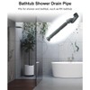 Nagoyuki Low Profile 1 1/2 P Siphon, Flexible Bathtub Shower