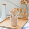 GoCoPack Wooden Cutlery: Pack of 200 Disposable Wooden 16cm Forks