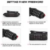 Byking Bike Lock Cable, Combination Bicycle Lock 5 Digit 1.2m