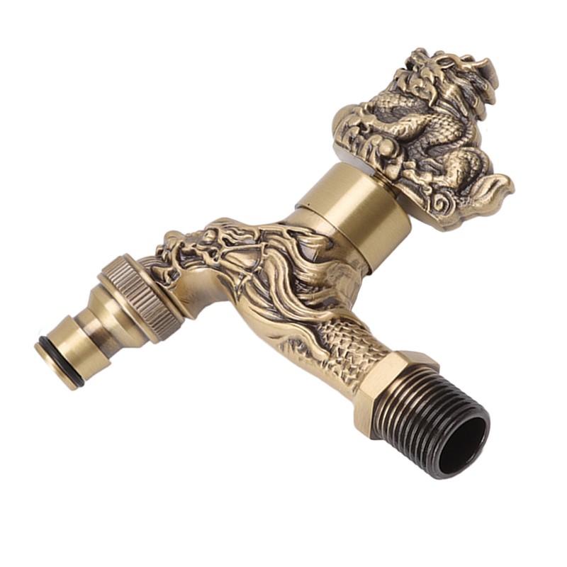 Water Faucet Copper Tap G1/2 Female Thread Home Decoration for