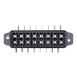 Megastore247 4 Way Blade Fuse Box Universal Holder With Clear Lid to Protect From Water 12V