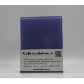 CollectableGuard Card 30 Toploaders Regular 35pt 3"x4"