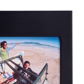 Malden International Designs Black 12 Opening Collage Photo Frame
