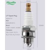 2 Pcs 25cc 52cc 62cc Chainsaw Brush CutterL7T Spark Plug