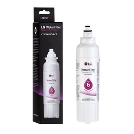 LG LT800P- 6 Month / 200 Gallon Capacity Replacement Refrigerator Water Filter (NSF42 and NSF53) ADQ73613401, ADQ73613408, or ADQ75795104, White