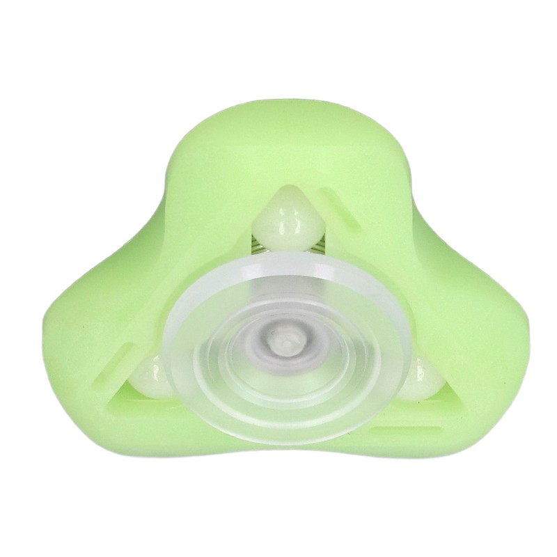 Triangle Fingertip Rotation Toy Resin Metal Glow in Night Anxiety