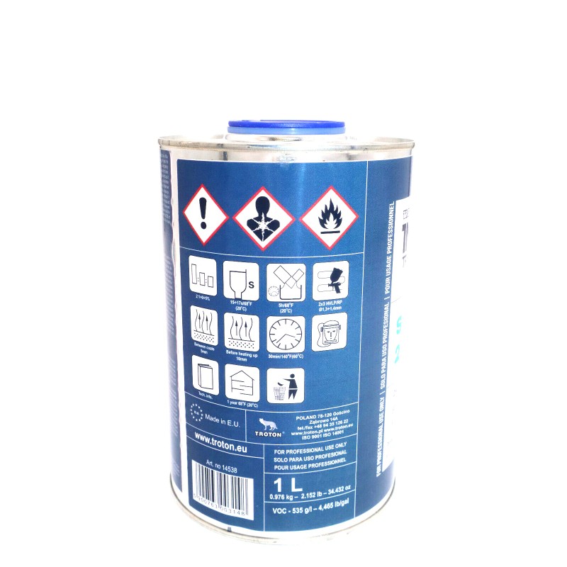 Troton SQ-216 Clearcoat 2:1 Inter Troton Qt Free Shipping!