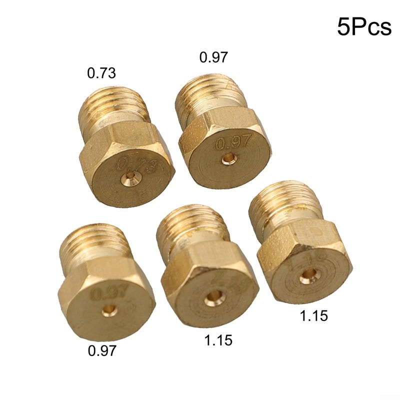 5 x Burner Gas Stove Conversion Kit Nozzles Replacement Nozzles
