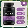 Biotina 10,000 Mcg Con Colágeno, Ácido Hialurónico, Magnesio 30 Cápsulas