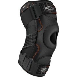 Shock Doctor Rodillera 872, soporte de rodilla para estabilidad, lesiones ACLPCL, soporte de rótula, evita hiperextensión, lesiones de menisco,...    