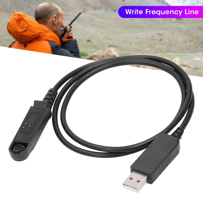 Two Way Radio USB Programming Flexible Cable for Baofeng UV‑9R