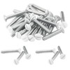 SBRRAIL 3/4 Inch Long 6-32 Thread Wall Plate Screws for
