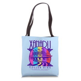 Olivia Newton-John Xanadu Roller Rink Rainbow Logo Tote Bag
