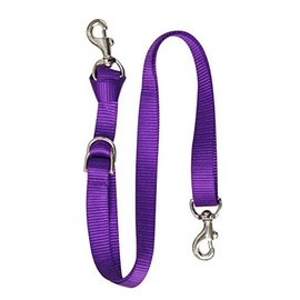 Showman Adjustable Premium Nylon Tie Down Strap (Purple)