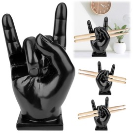 Creative Rock Hand, Drumstick Holder, Drumstick Holder Hand, Resin Rock Hand Drum Sticks Holder, Drumstick Holder, Home Decoration, Drumstick, Funny Gift for Drummers