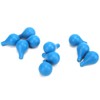 10Pcs Suction Balls Laboratory Rubber Bulbs for Graduated Tubes Droppers