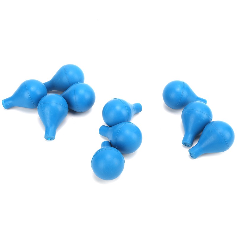 10Pcs Suction Balls Laboratory Rubber Bulbs for Graduated Tubes Droppers