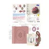 Olympus K9080 French Embroidered Brooch Kit, Pink
