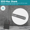 YOSIGHT SDS-Max Shank 6 Inch Floor Scraper Chisel Bit -