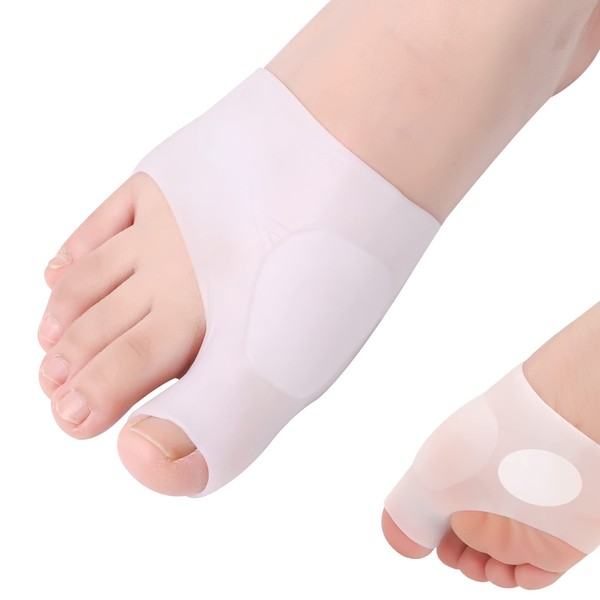 DYKOOK Gel Metatarsal Sleeves and Bunion Cushions 2Pack Thickened Metatarsal