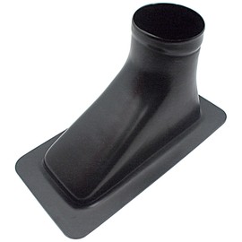 Allstar Performance ALL42141 Black 5" x 9-3/4" Single Hole Offset Plastic Brake Cooling Duct