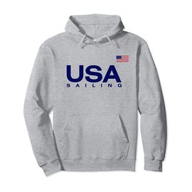 Big USA Sailing Pullover Hoodie