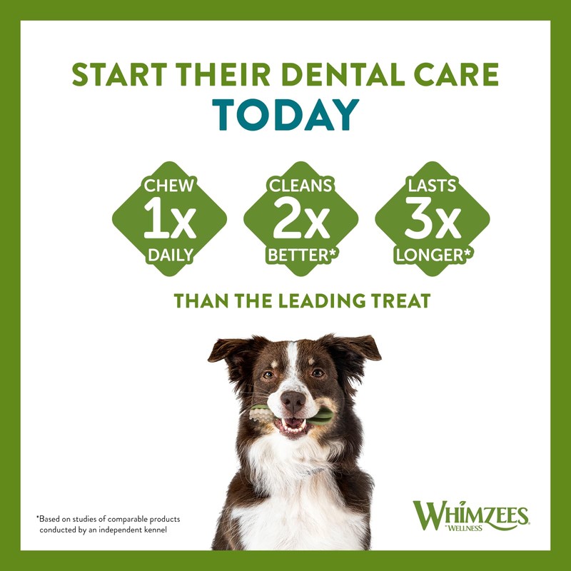 WHIMZEES By Wellness Stix, Natural and Grain-Free Dog Chews, Dog