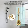 RP75137 Shower Valve Extension Kit, Brass Extension Stems for Tub/Shower