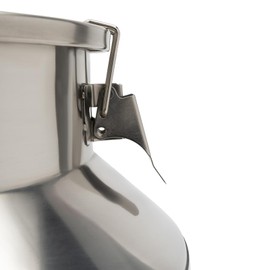 RocoReny 201 Stainless Steel Milk Can, 50L/13.2Gal Water Beverage Drink Dispenser Milk Pail Bucket for Milk and Wine Liquid Storage (50L/13.2Gal)