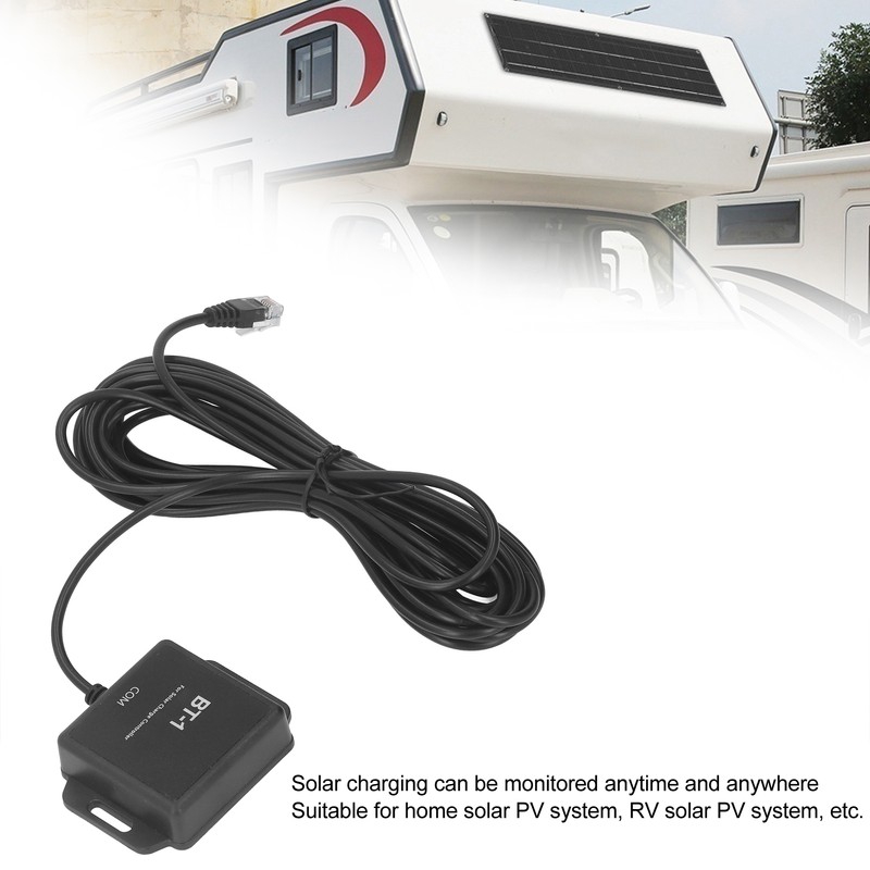 Solar Controller Bluetooth Adapter High Efficiency Low Consumption RJ12 Port