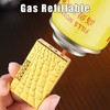 Soft Flame Metal Traditional Cigar Butane Lighter With Adjustable Flame