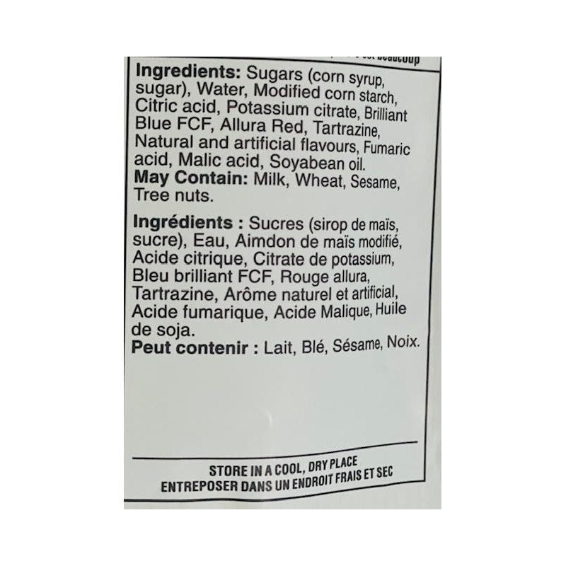 Waterbridge The Mix Sour Express Fruit Flavoured Gummies, 175 g