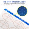 Avery Glossy White Oval Labels for Laser/Inkjet Printers, 1.5" x