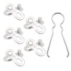 WASAGA Bicycle Missing Link, 3/5/10 Pairs Bicycle Chain Link for