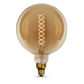 Feit Electric Bulb LED G63 AMBR 6.5W