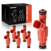 A-Premium Inyectores de combustible compatibles con Dodge Dakota 2000-2003, Ram
