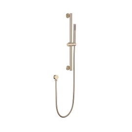Weshi Handheld Shower Head with Slide Bar, High Pressure Adjustable Handheld Shower Head with 59-Inch Hose and Adjustable Holder(Brushed Gold)