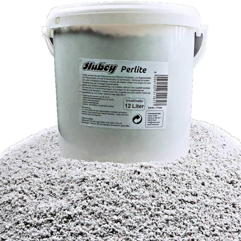 Hubey Perlite for Plants - Drainage Layer - Oxygen Storage,