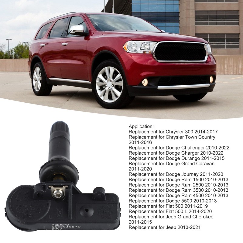 TPMS Sensor 68241067AB Sensitive Tire Pressure Monitoring Sensor Replacement For