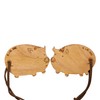 Mr. & Mrs. Panda Couple Keyring Pig Togetherness Gift, Anniversary