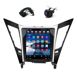 Slakerbe 2+32G Android 13 Car Stereo, 9.7 Inches IPS Touch Screen Radio Head Unit RDS WiFi GPS Navigation Backup Camera MIC fit for Hyundai Sonata 2011 2012 2013 2014 2015