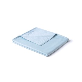 RECYCO Q-MAX 0.45 Cooling Towel Blanket, Double, Terry Cloth, Reversible, Washable, Absorbent, Quick Dry, Light Blue, 70.9 x 78.7 inches (180 x 200 cm)