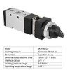 MSV86522-TB 2-Position 5-Way Mechanical Button Valve Switch Valve for Pneumatic
