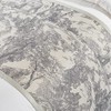OSVINO Floral Bed Scarf 100% Microfiber Elegant Fade Resistant Bed