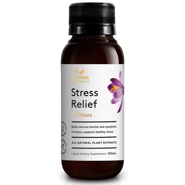Harker Herbals Stress Relief 100ml - Be Well