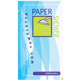 Paper Shower - Original Wet Towelette Only 100 Individual Body Wipe Packs