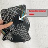 MT-07 MT07 2024 Waterproof 3D Embossed Rubber Fuel Tank Knee