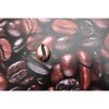Large Copper Coffee Bean Lapel Pin