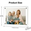 Leoriaie 6 PCS Magnetic Picture Frame for Fridge, 4 x